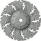 Ekena Millwork Needham Ceiling Medallion (Fits Canopies up to 4 1/4"), 14 5/8"OD x 2 1/4"P, Primed White CM14NE - alternate 1